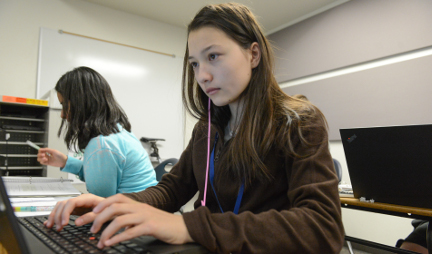 Students attending THINK Summer Seminar