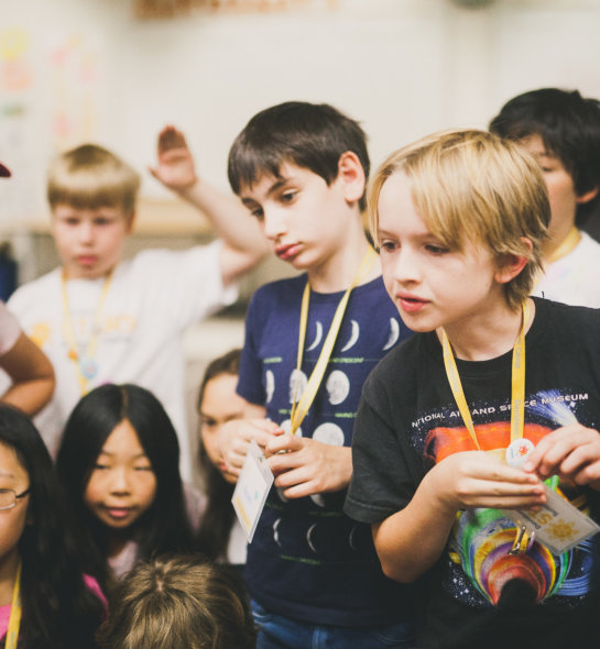 Students attending Summer STARS camp