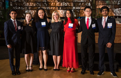 A group picture of the Davidson Institute Fellows