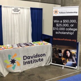 Stop by the Davidson Institute’s booth (#5008) at the Regeneron ISEF Conference! Regeneron ISEF 2024, the world’s largest pre-college STEM competition, is taking place from May 11-17 in Los Angeles, California, at the Los Angeles Convention Center.