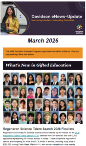 Davidson newsletter thumbnail